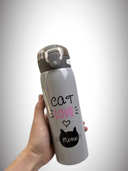 Gourde Inox Chat