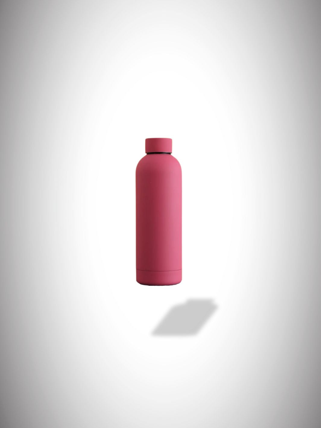 Gourde Isotherme 500ml Rose Rouge